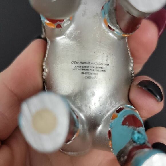 ‎The Hamilton Collection "Sterling Strength" Elephant Figurine - Picture 5 of 6